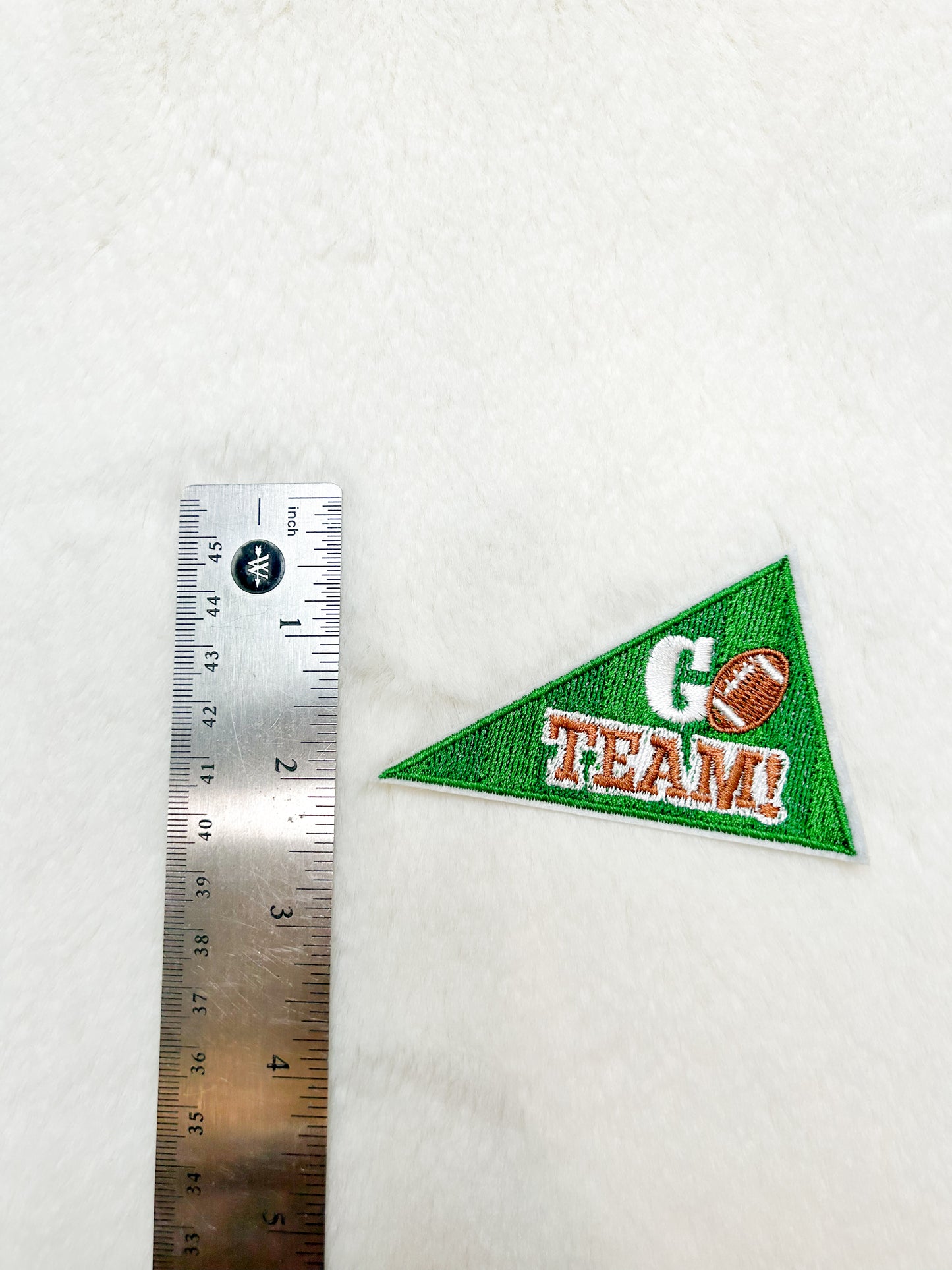 Patch-Mini Go Team Green Flag