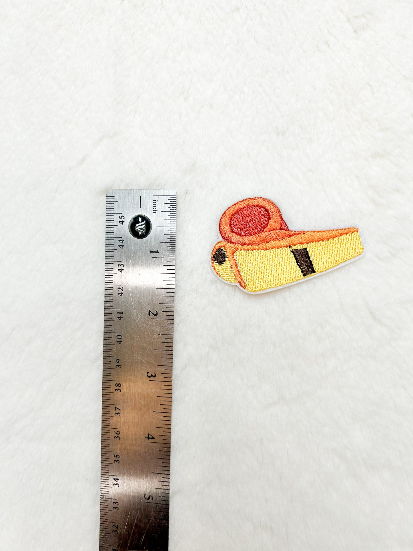Patch-Mini Orange and Yellow Whistle