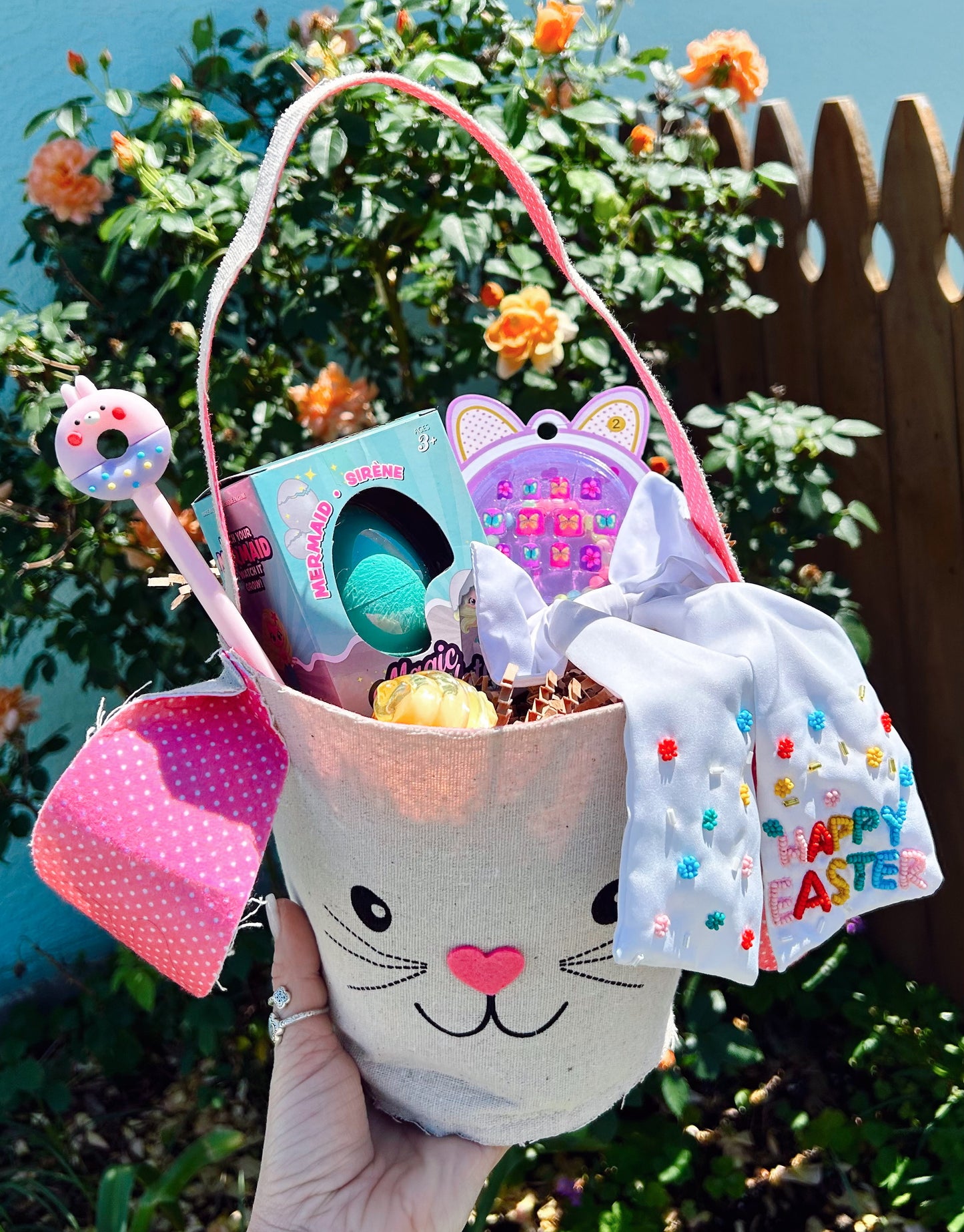 Bunny Ears Basket Wrap
