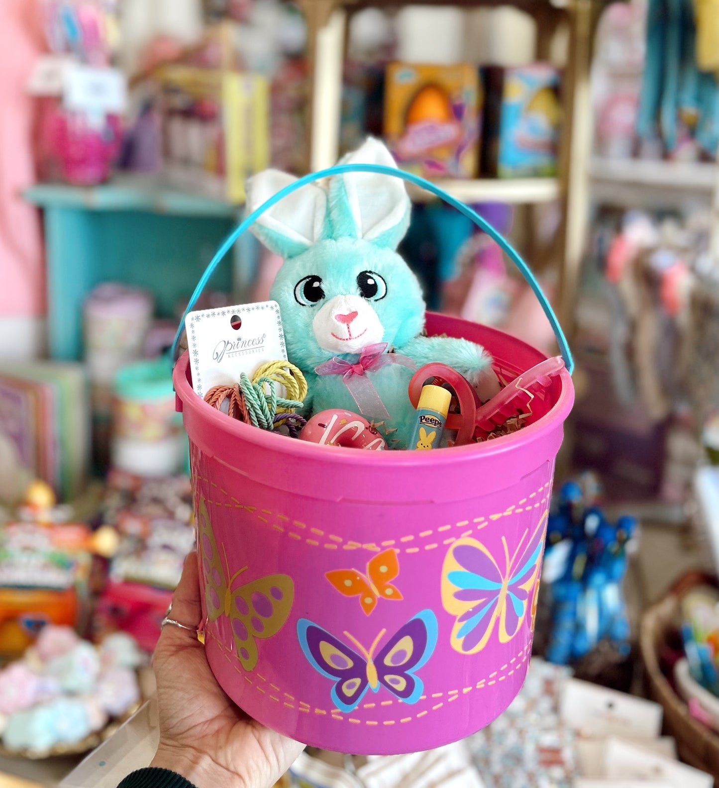 Butterfly Easter Bucket Wrap