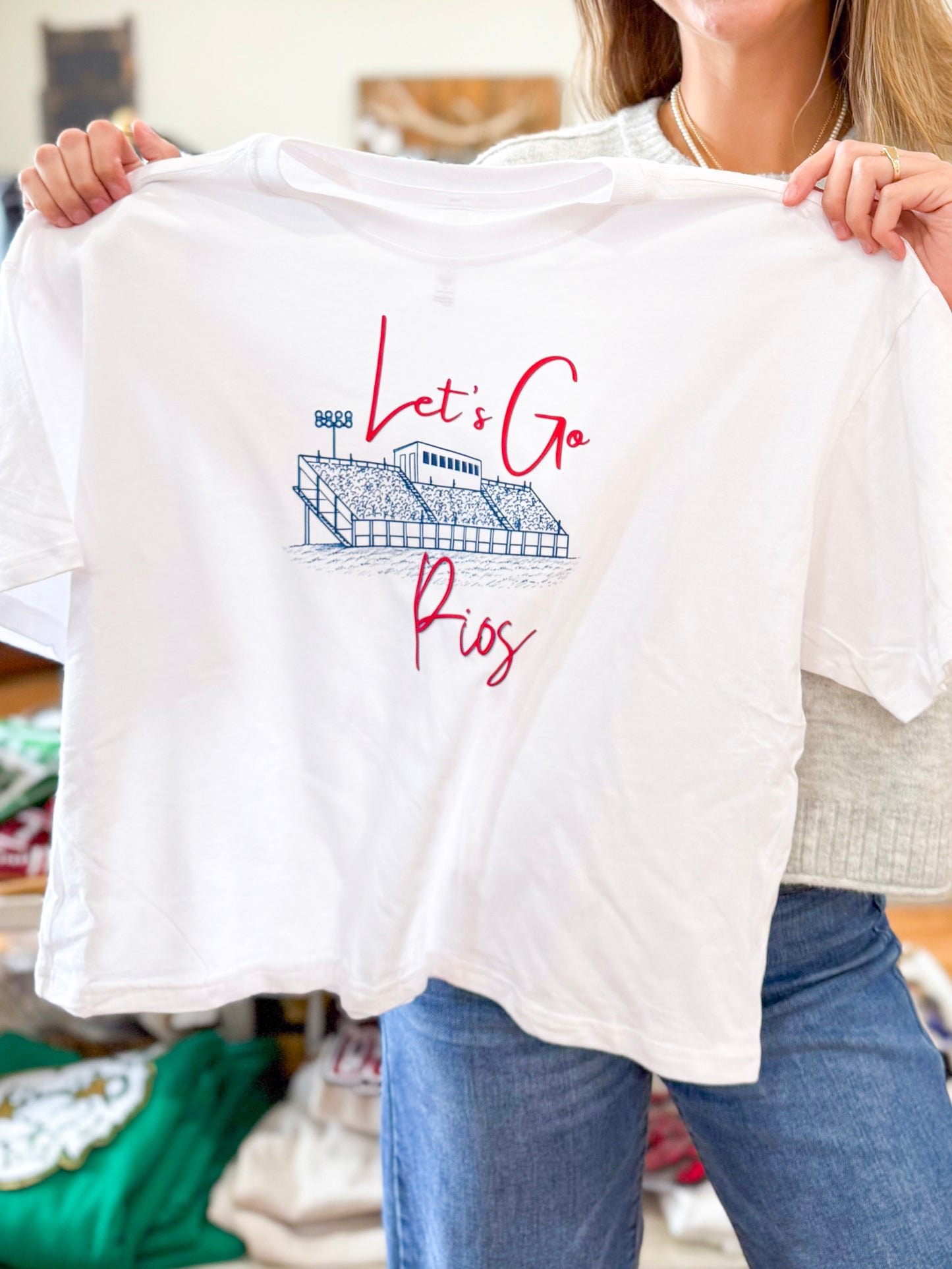 Sample- Let's Go Pios Shirt