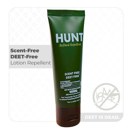 HUNT-Scent-Free, Deet-Free Refined Insect Repellant Lotion