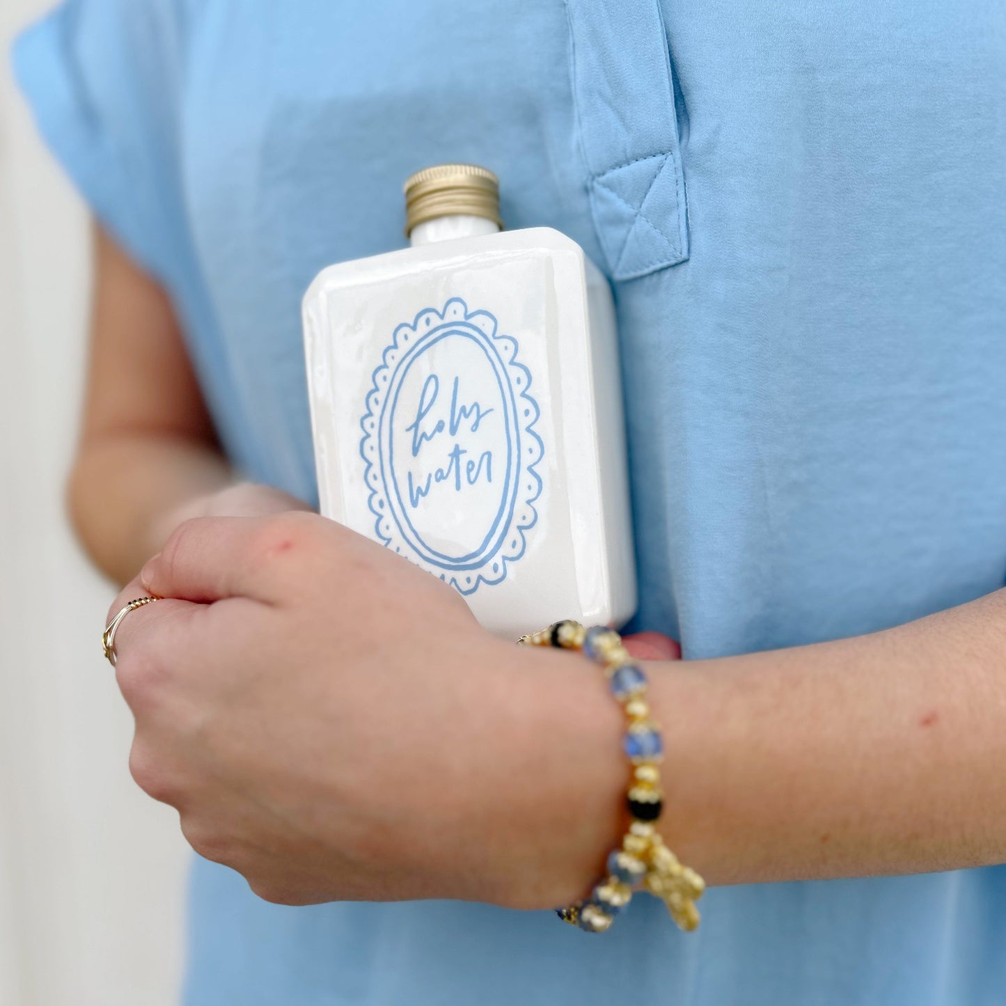 Be a Heart Holy Water Container