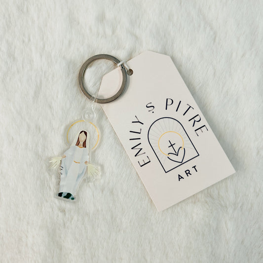 Emily S. Pitre Our Lady of Grace Keychain