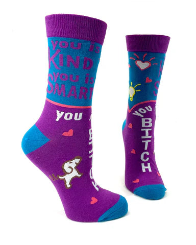 Women's You Is Kind Crew Socks