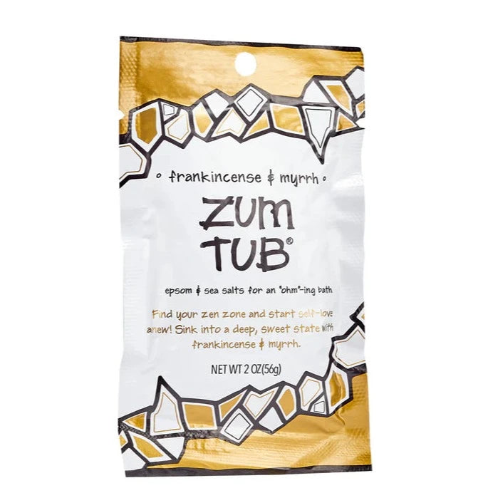 Frankincense & Myrrh Zum Tub Bath Salt Packet