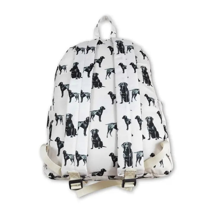 Dog Print Boy Backpack