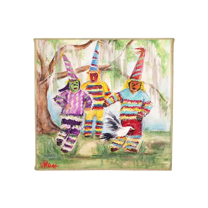 Courir De Mardi Gras I Mini Canvas