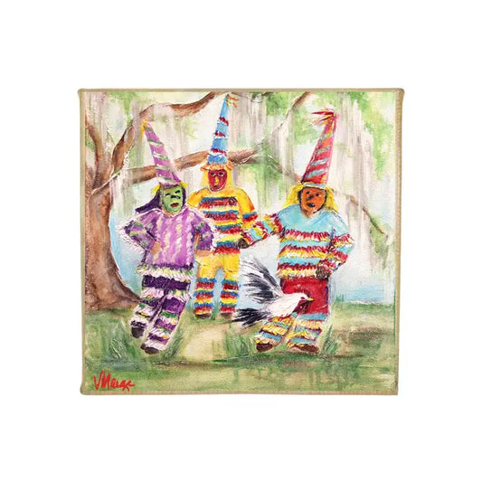 Courir De Mardi Gras I Mini Canvas