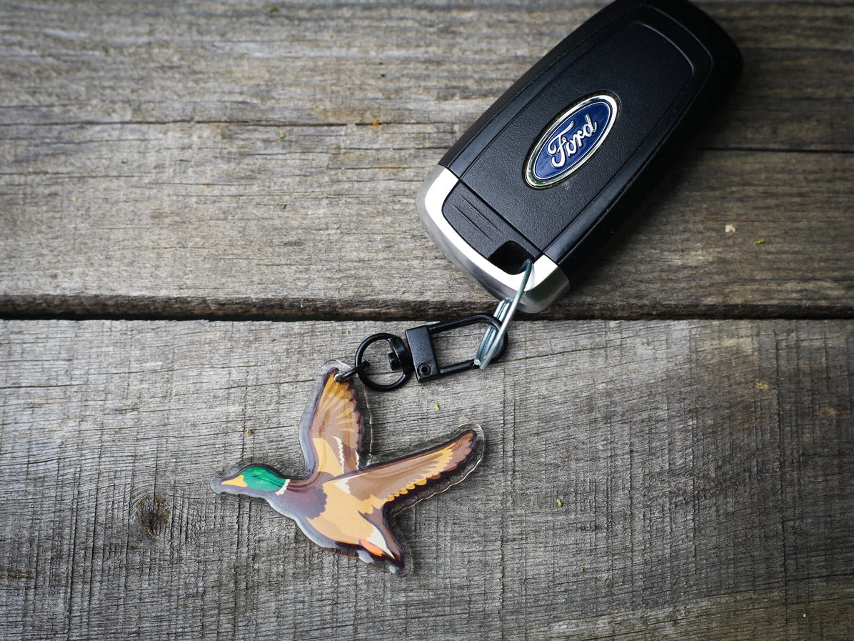 Mallard Keychain