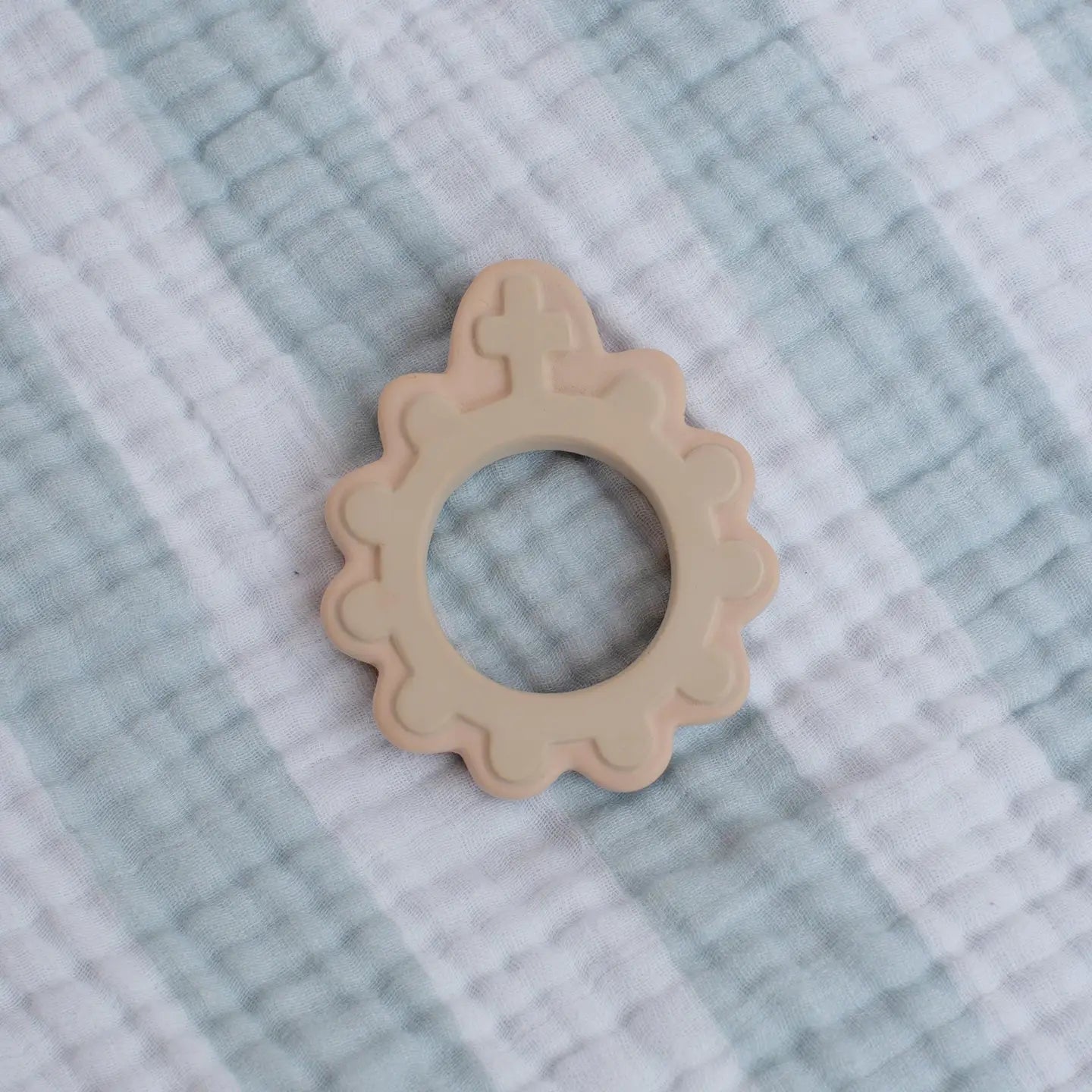 Baby's First Rosary Natural Rubber Teether