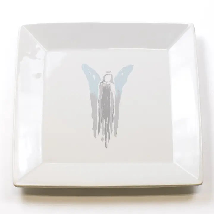 Angel Platter White/Ice/Gray