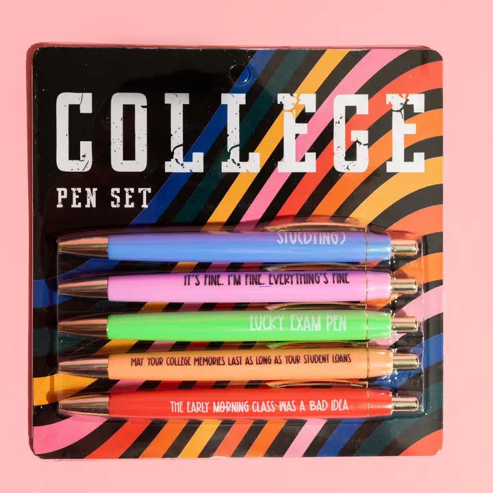 College Pen Set