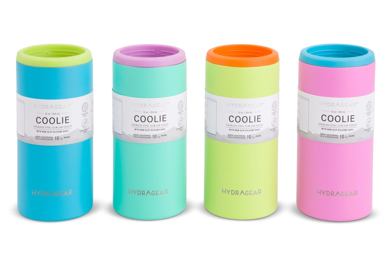 Hydragear Vibrant 12oz Slim Can Coolie – Holly's Hobbies Hydragear Vibrant 12oz Slim Can Coolie – Holly's Hobbies