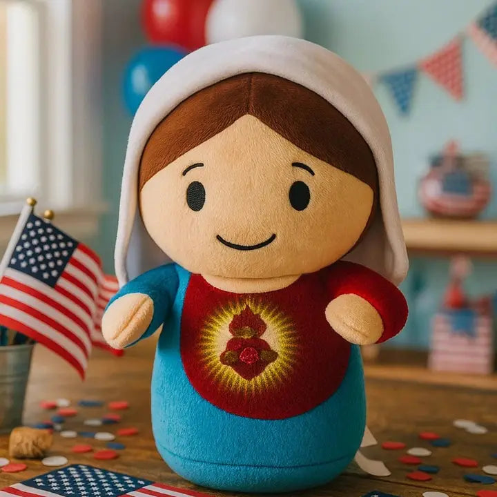 Little Drops Of Water Immaculate Heart Catholic Plush Doll