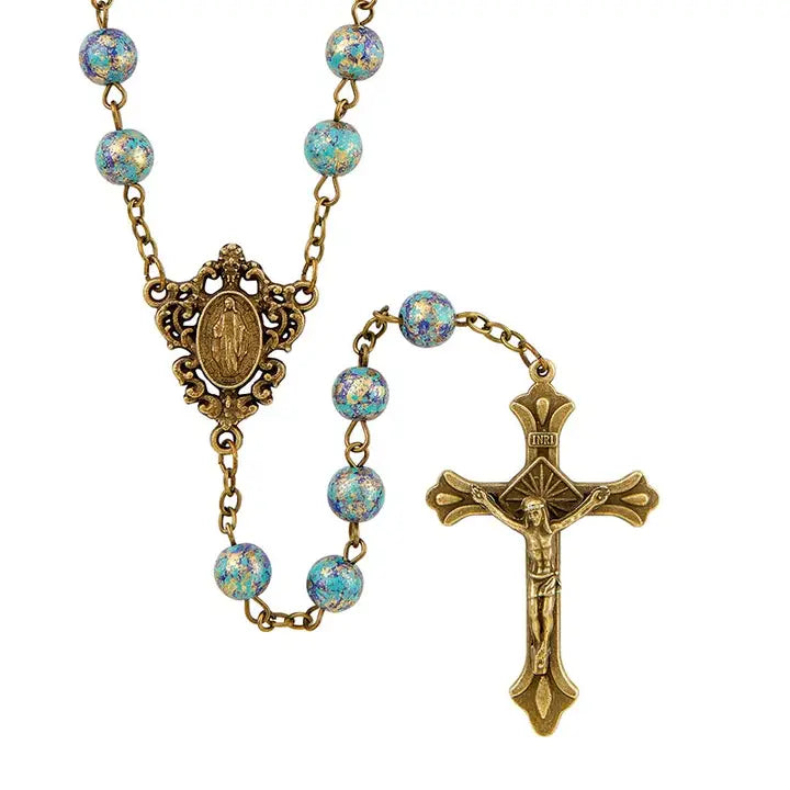 Sistine Rosary- Sapphire