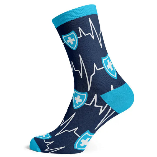 Doctors Heartbeat Shield Socks