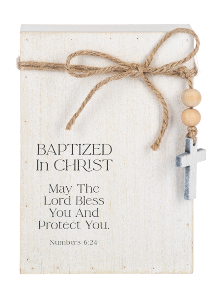 Baptism Printed Message Block