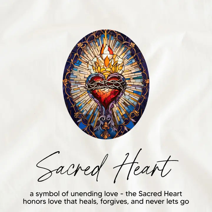 Holy Water Sacred Heart Bracelet- Waterproof Gold