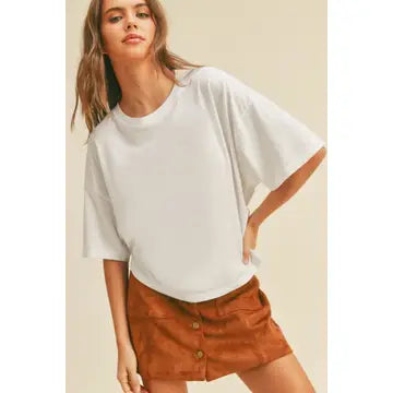 Protrend Blank Long Boyfriend Tee