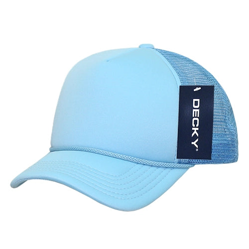 Youth Decky Solid Foam Trucker Hat