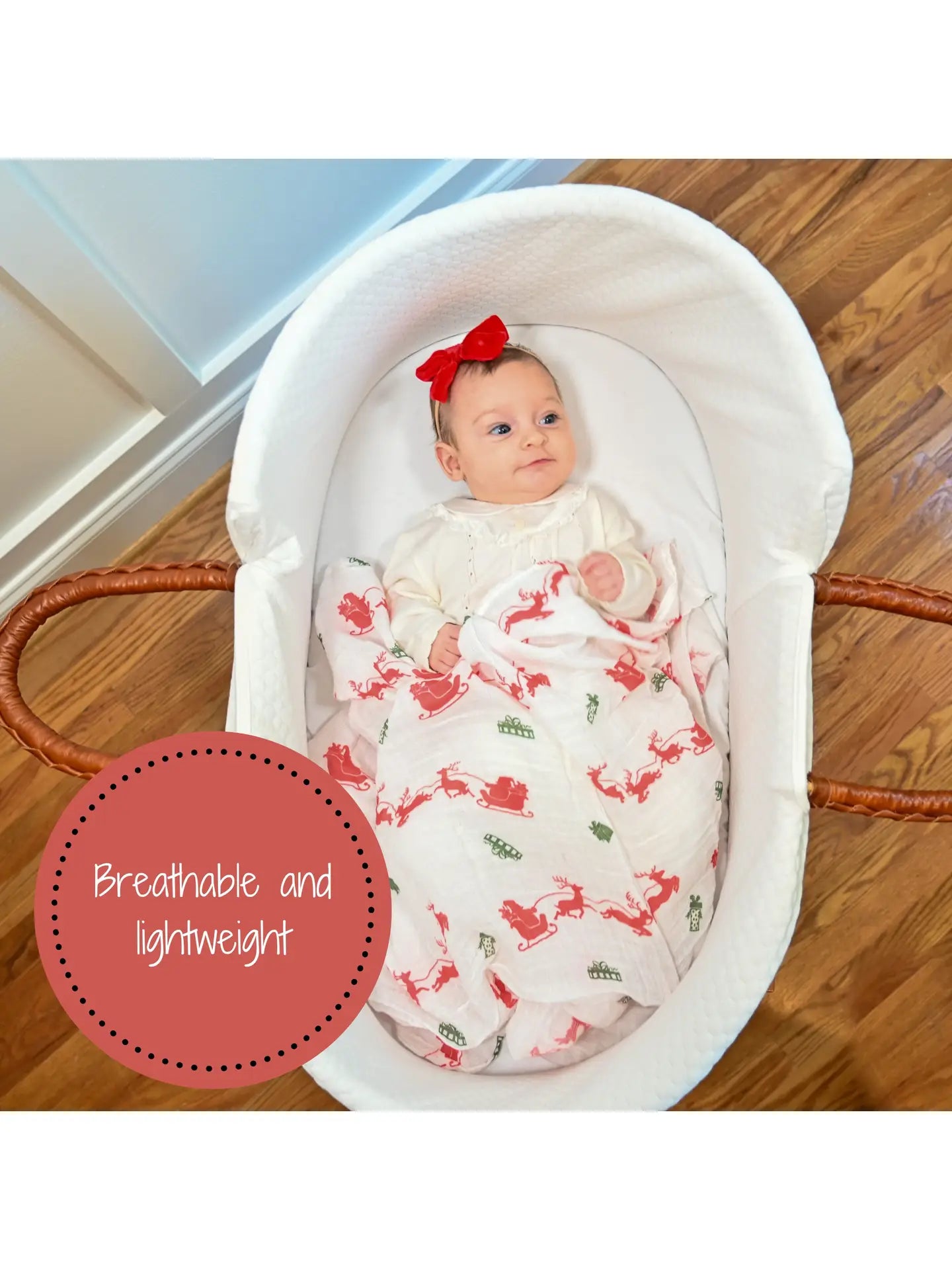 Lolly Banks Reindeer Swaddle
