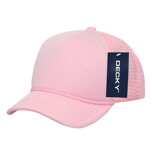 Youth Decky Solid Foam Trucker Hat
