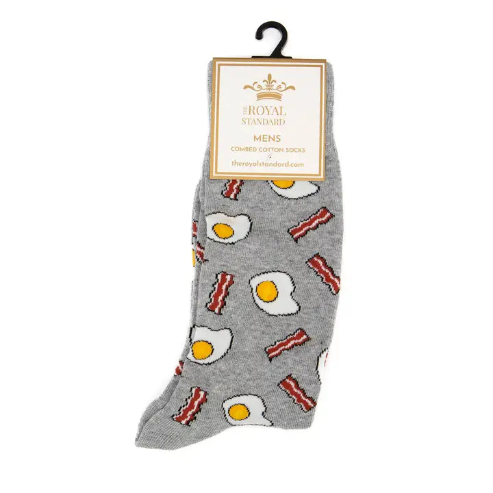 Men's Bacon and Eggs Socks