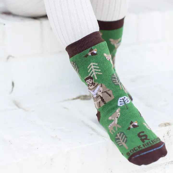 St. Francis of Assisi Kids Socks