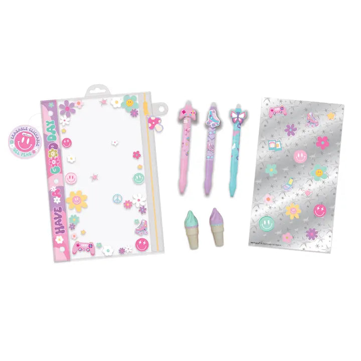 Click & Erasable Gel Pen, Good Day