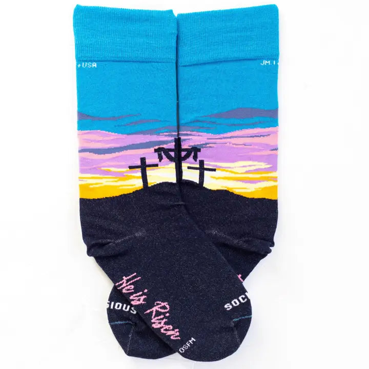 Easter Sunrise Socks- Adult