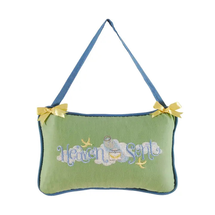 Heaven Sent Doorknob Throw Pillow