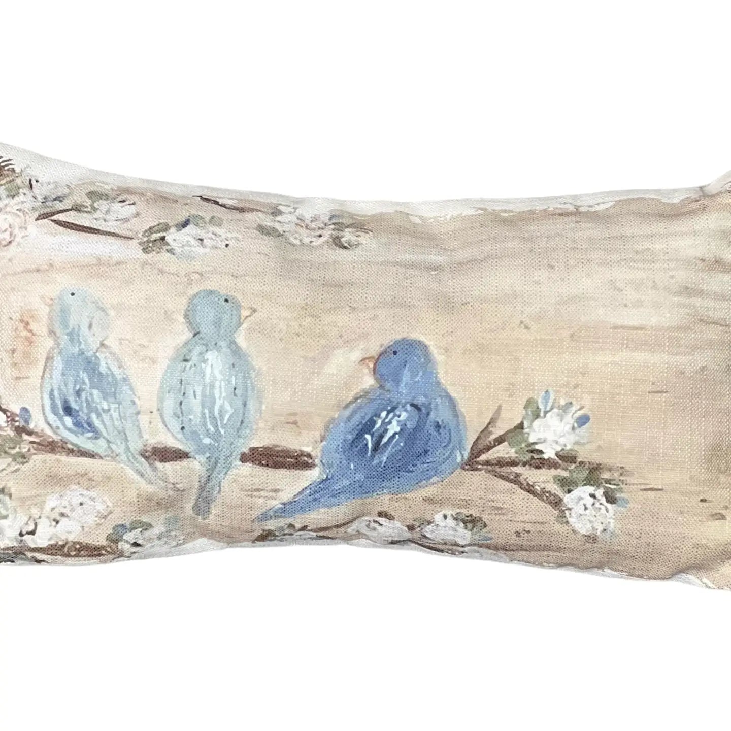 Blue Bird Trio Lumber Pillow