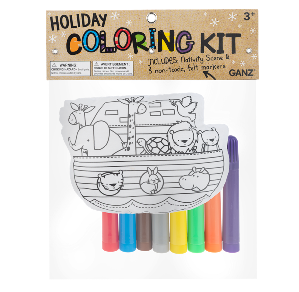Ganz Mini Coloring Kit- Noah's Ark