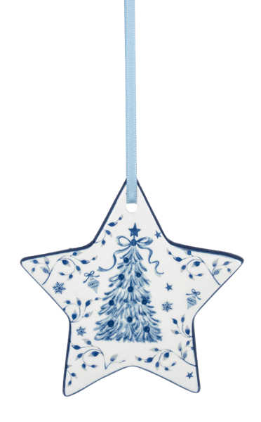 Christmas Tree Star Fantasy Ornament