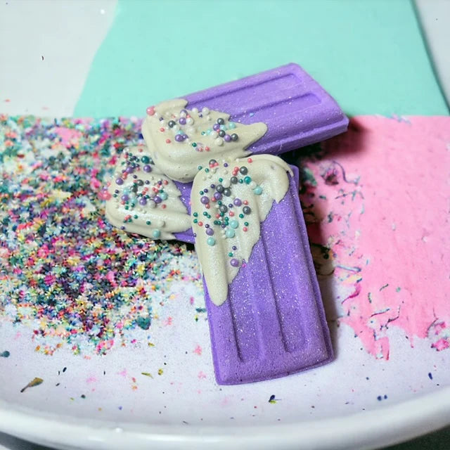 Purple Popsicle Prize Inside Bath Bomb