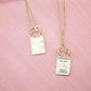 18K Gold Filled Devotional Scapulars Necklace
