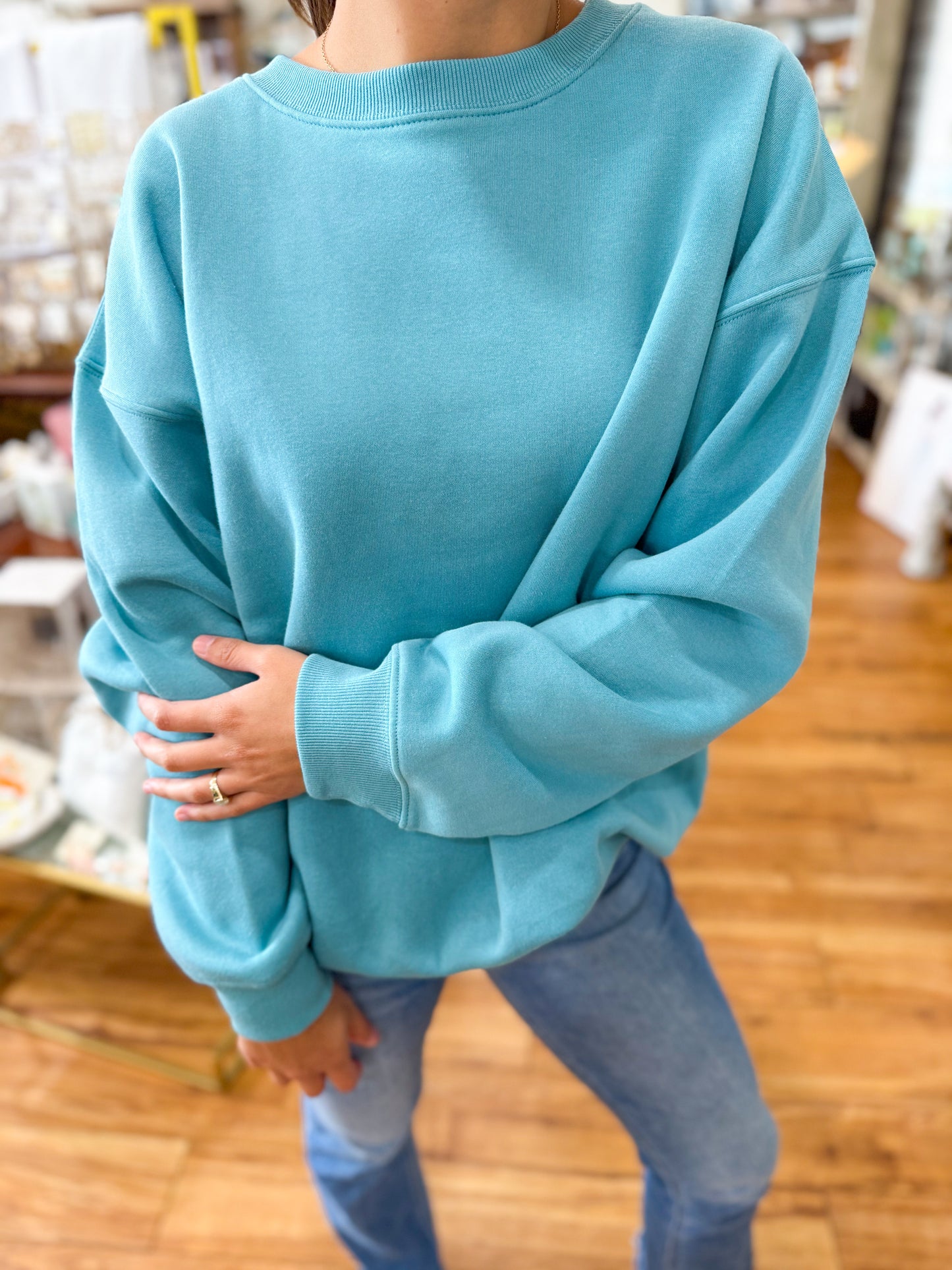 Crewneck Pullover Sweatshirt