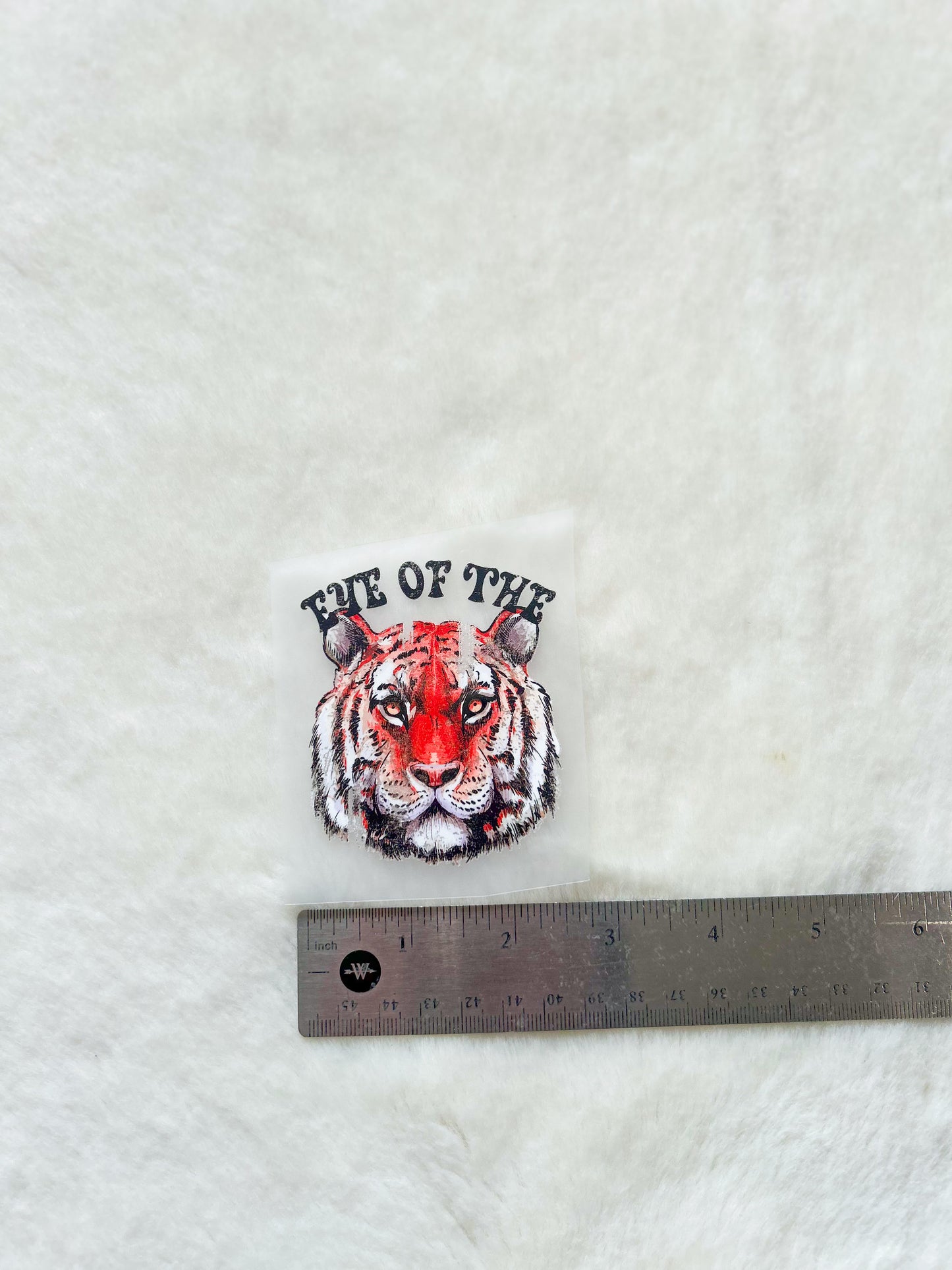 Transfer- Small Eye of the Tiger Tiger Head
