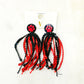 Sequin Fringe Game Day Earrings