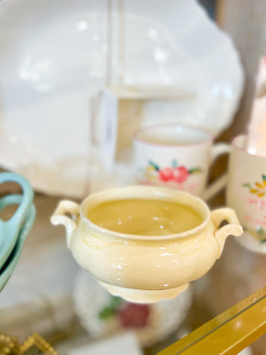 Creamware Catchall Bowl