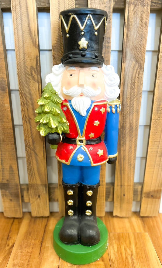Large Red and Blue Nutcracker