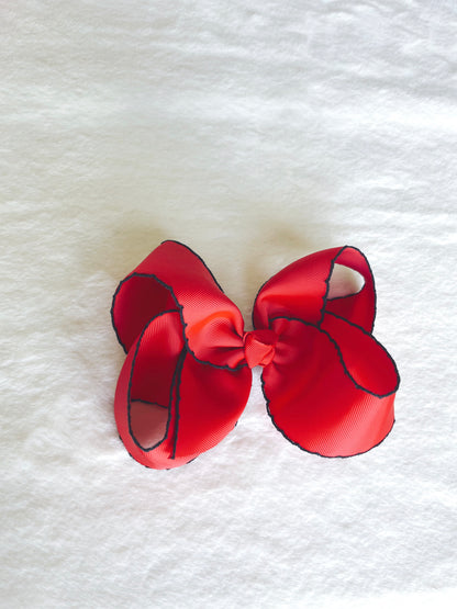 Rose Moonstitch Bow