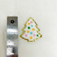 Patch-Small White Christmas Tree with Stars