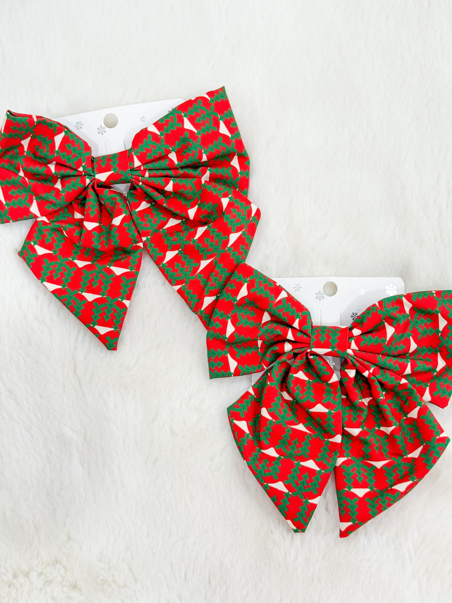 Christmas Hair Bow- Christmas Tree 2
