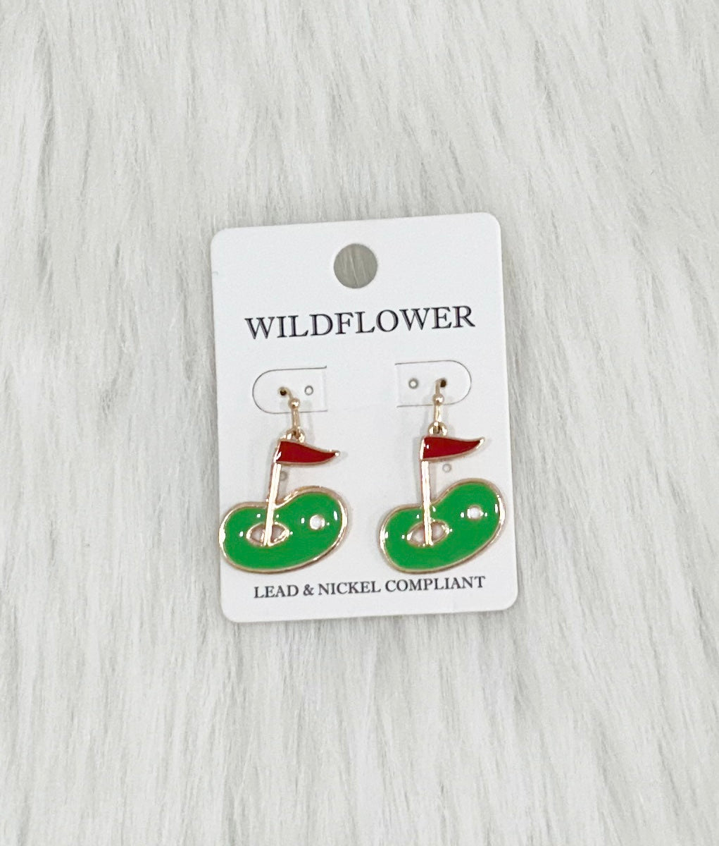 Hole in One Earring