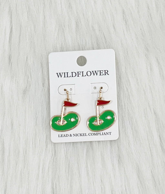 Hole in One Earring