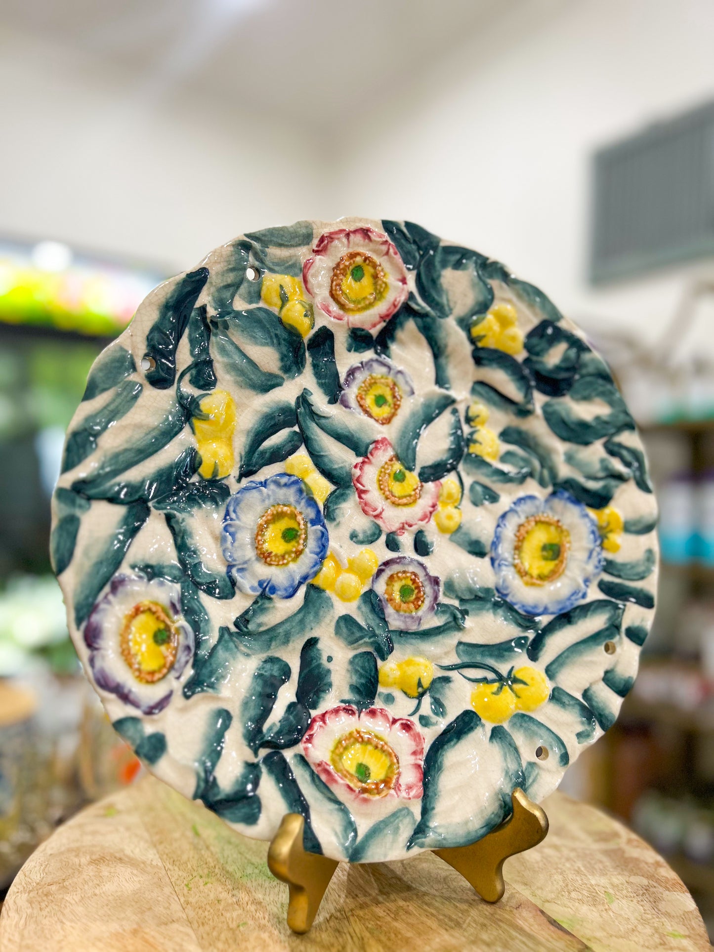 The Painted Garden Plate
