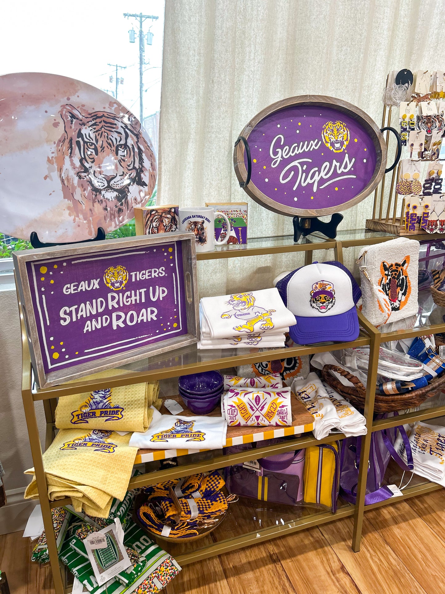 LSU Tiger Foam Trucker Hat