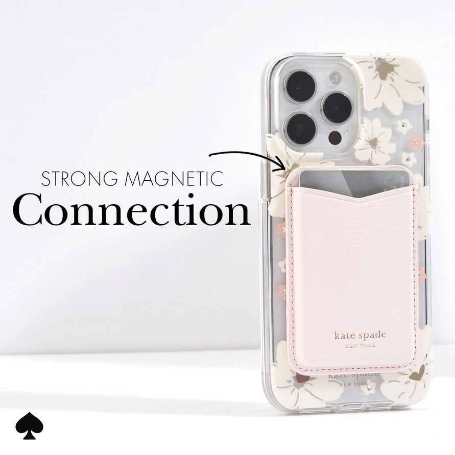 Kate Spade New York Wallet Magsafe Pale Dogwood- Light Pink